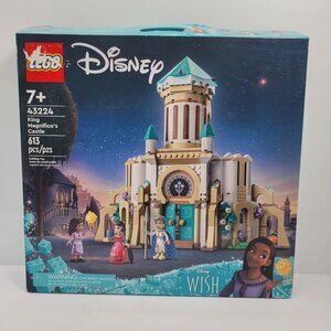 Lego Disney Wish King Magnificos Castle 43224 Building Set 613 Pcs NWB